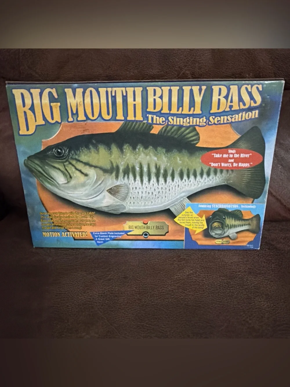 NEW vintage In original box. Big Mouth Billy Bass